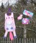 Preview: Tierbeutel Einhorn by Käselotti Panel ca. 80 cm 